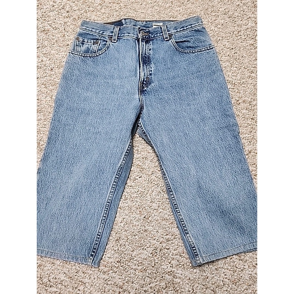 Vintage Levi's 550 Relaxed Fit  Mom Bermuda Length~Size 11 JR (28‎ x 16) USA